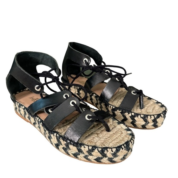 Loeffler RandallIggy Lace-up Platform Espadrilles